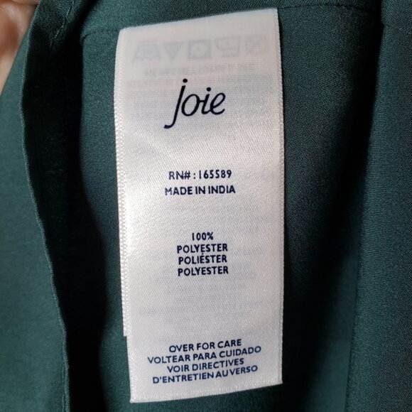 Joie Ballon Sleeve Arctic Animal Spot in Green Size Medium - Picture 7 of 9